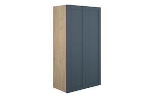 Abbi 600mm Standard 2 Door Storage Unit - Matt Arley Blue (Oak Cab)
